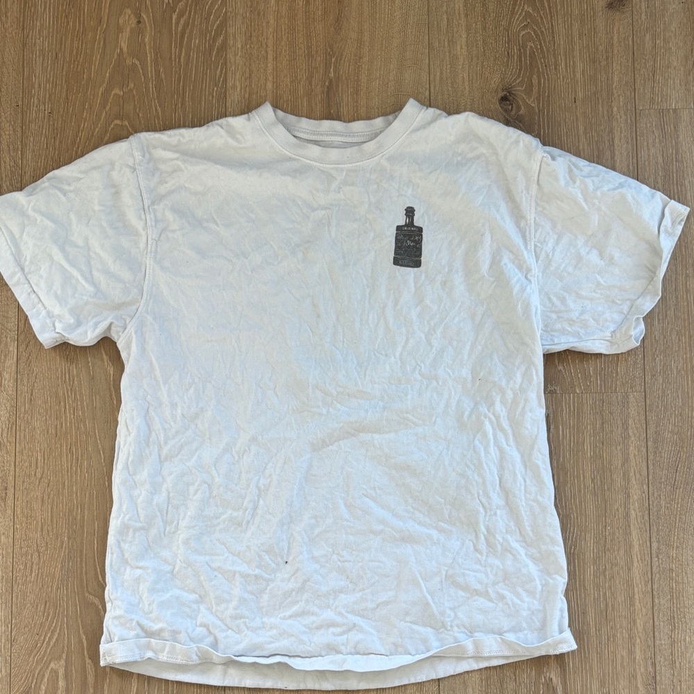 Black Dog White Short Sleeve T-Shirt